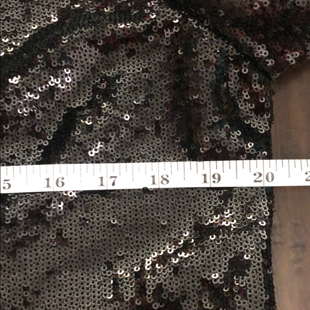 NWT Something Navy Long Sleeve Sequin Mini Dress - Picture 10 of 13